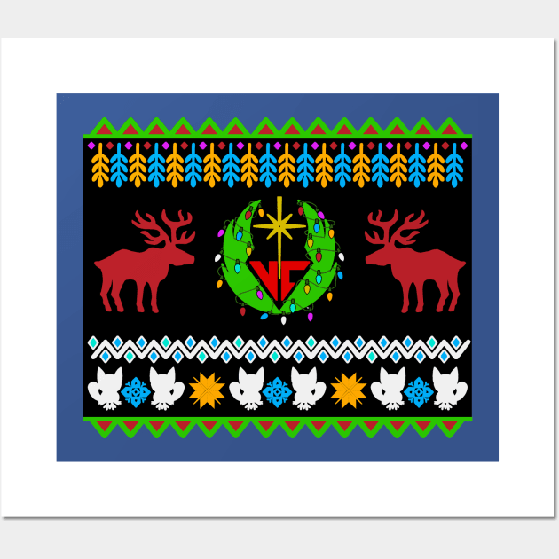 VCN Ugly Sweater Wall Art by Virtual Cantina 